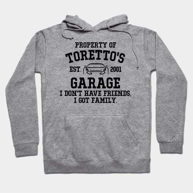 Torettos Garage Hoodie by mariansar